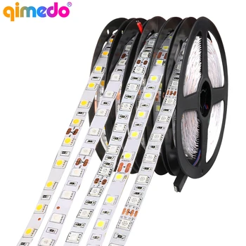 

DC12V 24V LED Strip 5050 60LEDs/m Flexible LED Light RGB RGBW Warm White Natural White 5050 DIY LED Strip 300LEDs 5m/lot