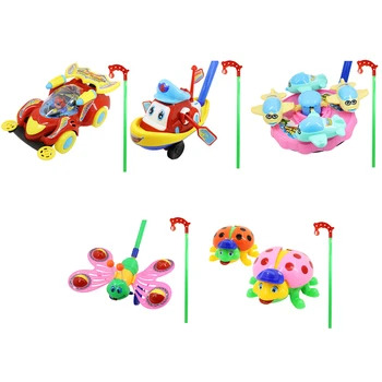 

Baby Toddler Stroller Toy Airplane Butterfly With Bell Shape Children Stroller Toy Propeller Can Rotate ABS Material Easyinstall