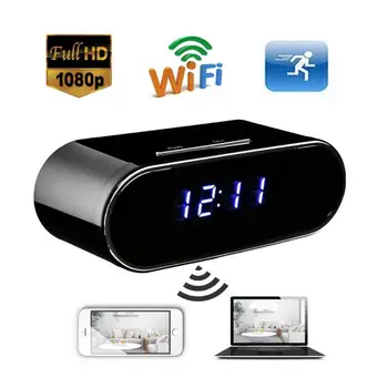 

Clock Mini Camera 1080P HD micro camera wifi camera Security Night Vision Motion Detection wifi Secret Camera kamera
