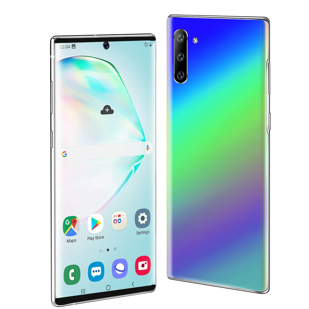 NOTE10 10 ядерный 6,1 дюймовый HD экран Android 9,1 1G+ 8G gps 3g звонок смартфон профессиональный модный Многофункциональный Смартфон