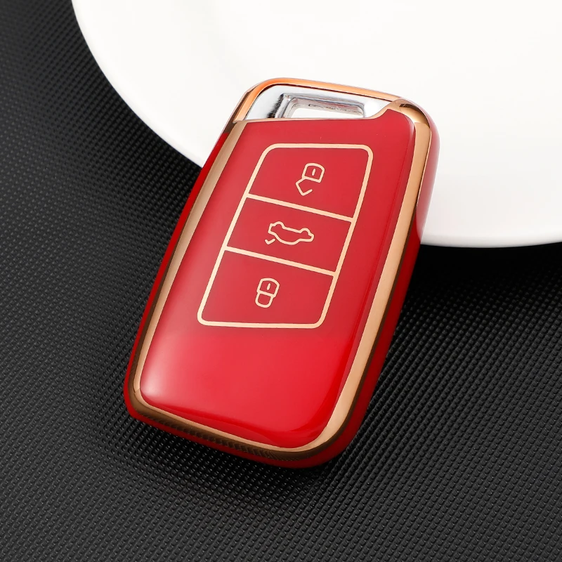 TPU Car Smart Key Fob Cover per VW PASSAT B8 Arteon Atlas New Jetta Skoda Kodiaq Superb A7 accessori Auto Auto portachiavi - H54ddb3ede00e4d3f9805f5b5541ac7afw