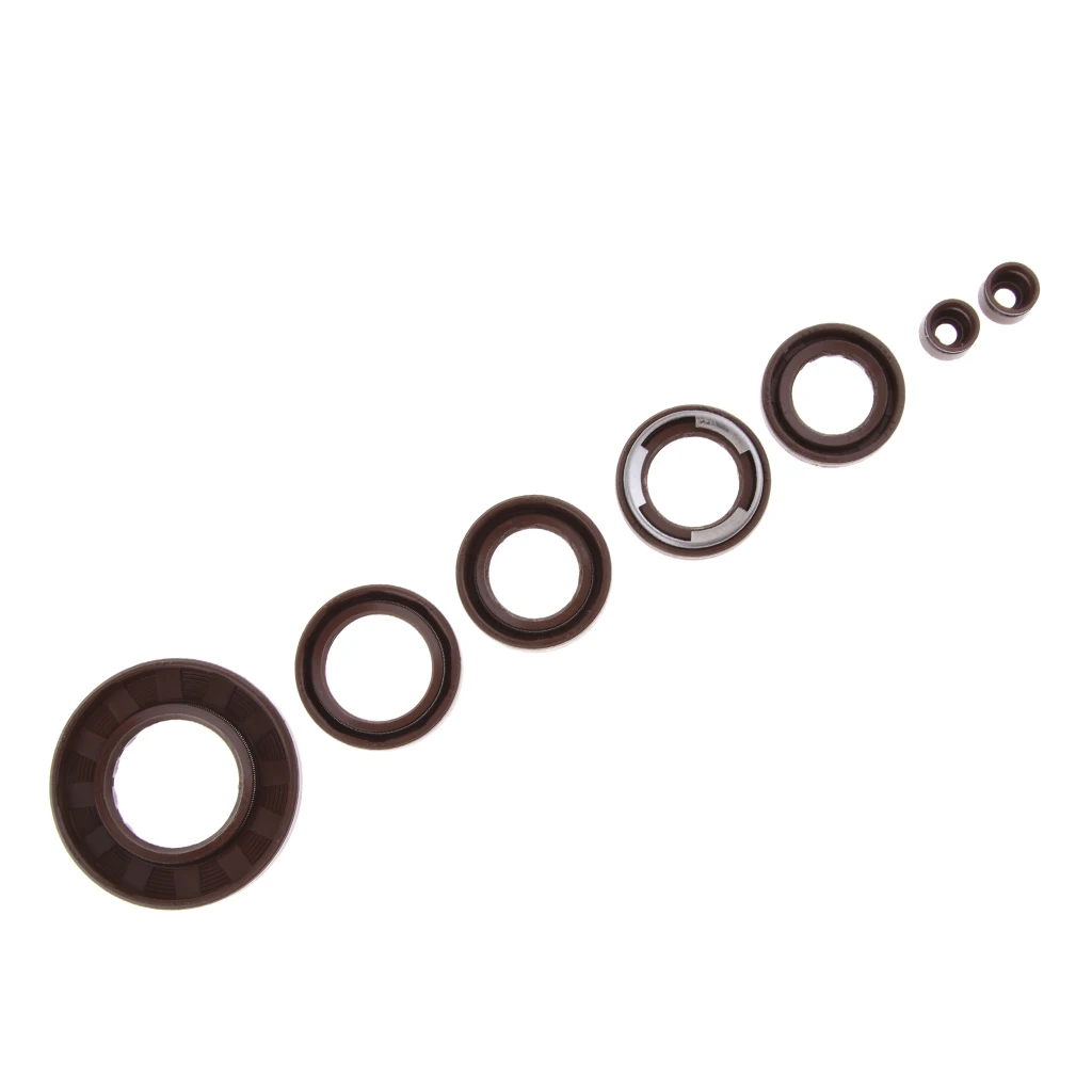 Complete Crankshaft Oil Seal for Yamaha 100cc RSZ100 JOG100 ZY100 Moped