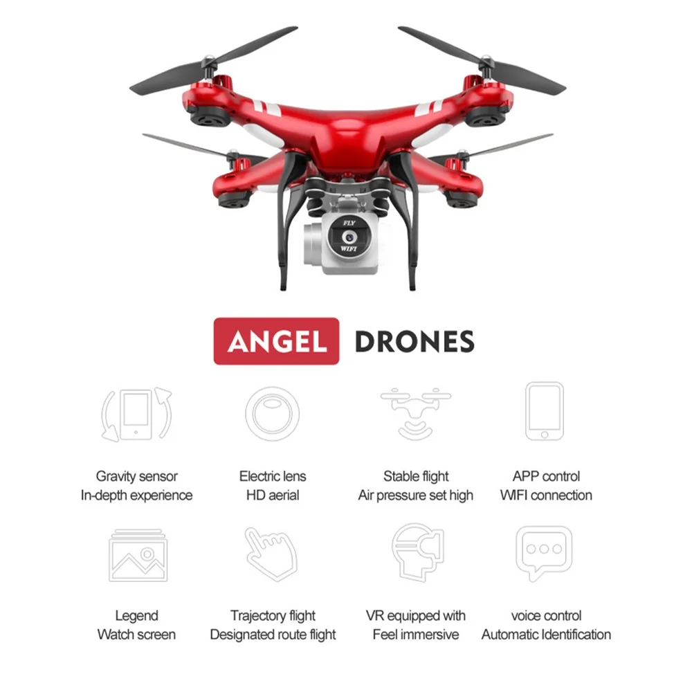 XY4 Дрон Профессиональный Квадрокоптер Дроны с камерой HD Wifi FPV RC вертолет Дрон для детей подарок 25 минут время игры