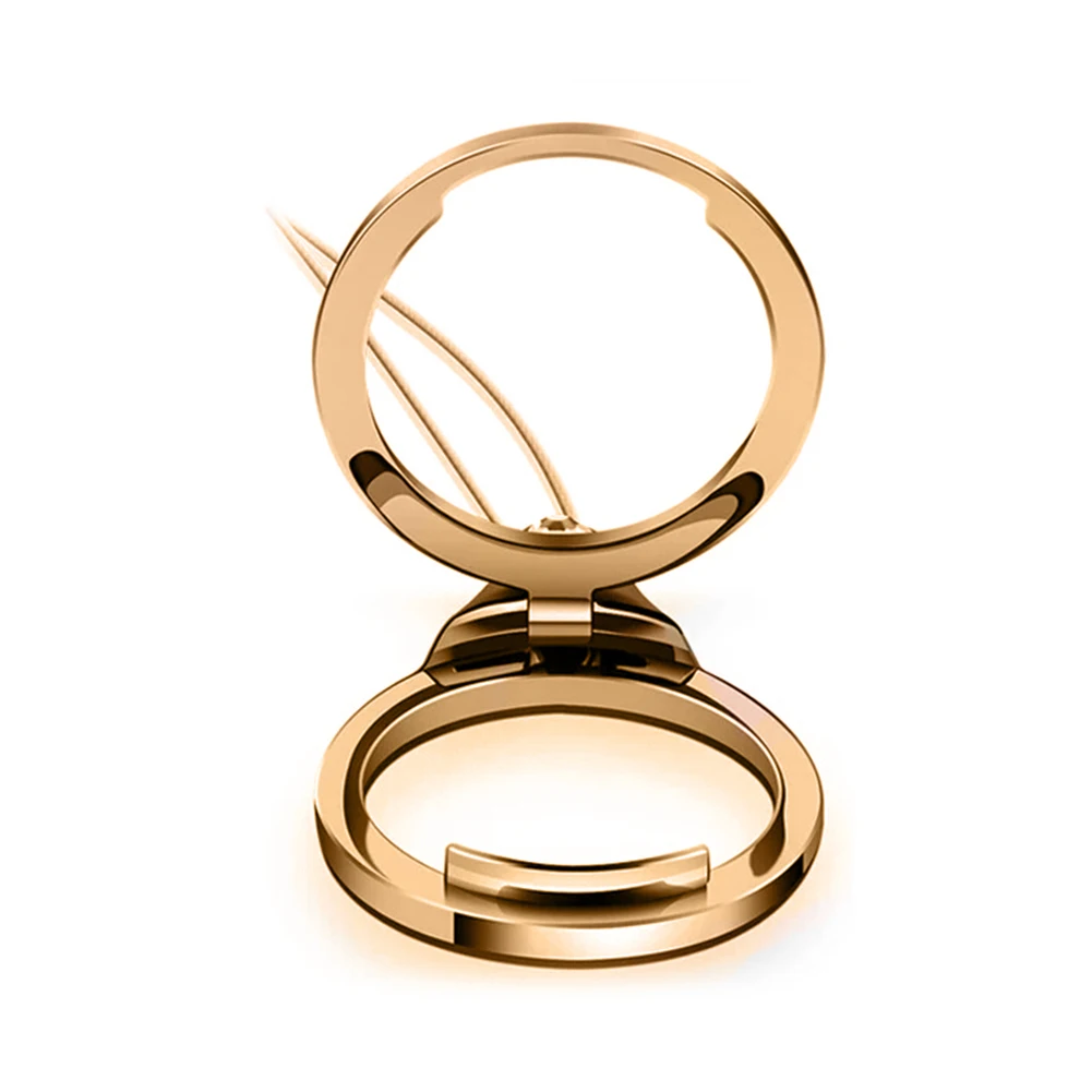 Bluelans Ring Phone Holder Multifunction Metal Phone lanyard Finger Ring Mobile Phone Holder 2 in 1 For Smartphone Cell Phone