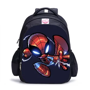 

16 Inch Superhero Backpack For Children School Bags Cartoon Book Backpack Daily School Backpack Gift