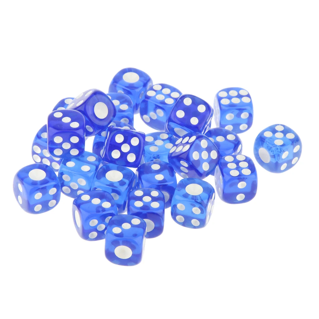 50x акриловые D6 игральные кости шестигранные TRPG 12 мм для подземелий и драконов игрок рождественские подарки