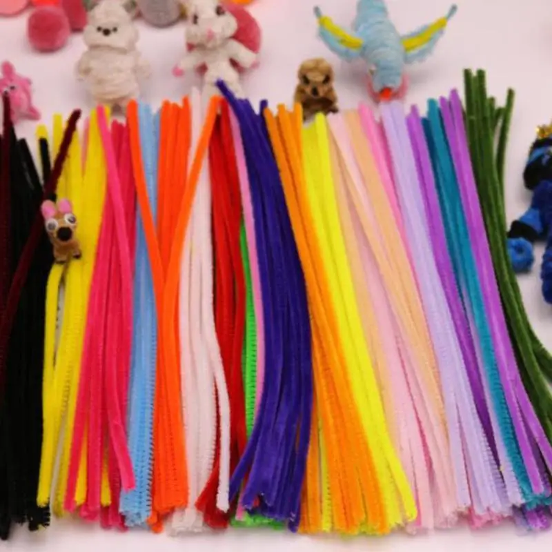 200 шт. DIY Развивающие игрушки детские палочки красочные твист стержень ремесло