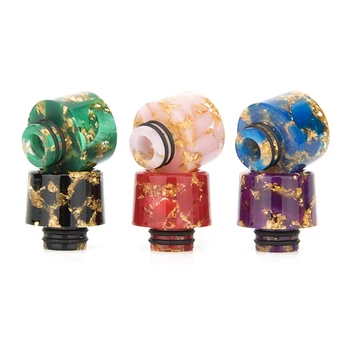 

E-cigarette 510 Epoxy Resin Long Drip Tip For 510 Atomizer Elektronik Sigara 6 Colors Vape Drip Tip