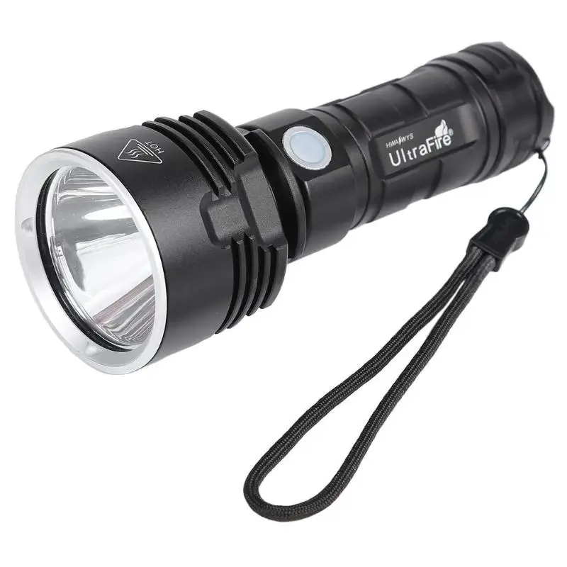 

Portable Waterproof 5000lm Rechargeable Flashlights XHP90LED Glare Flashlight Battery Display Telescopic Zoom Hiking Camping