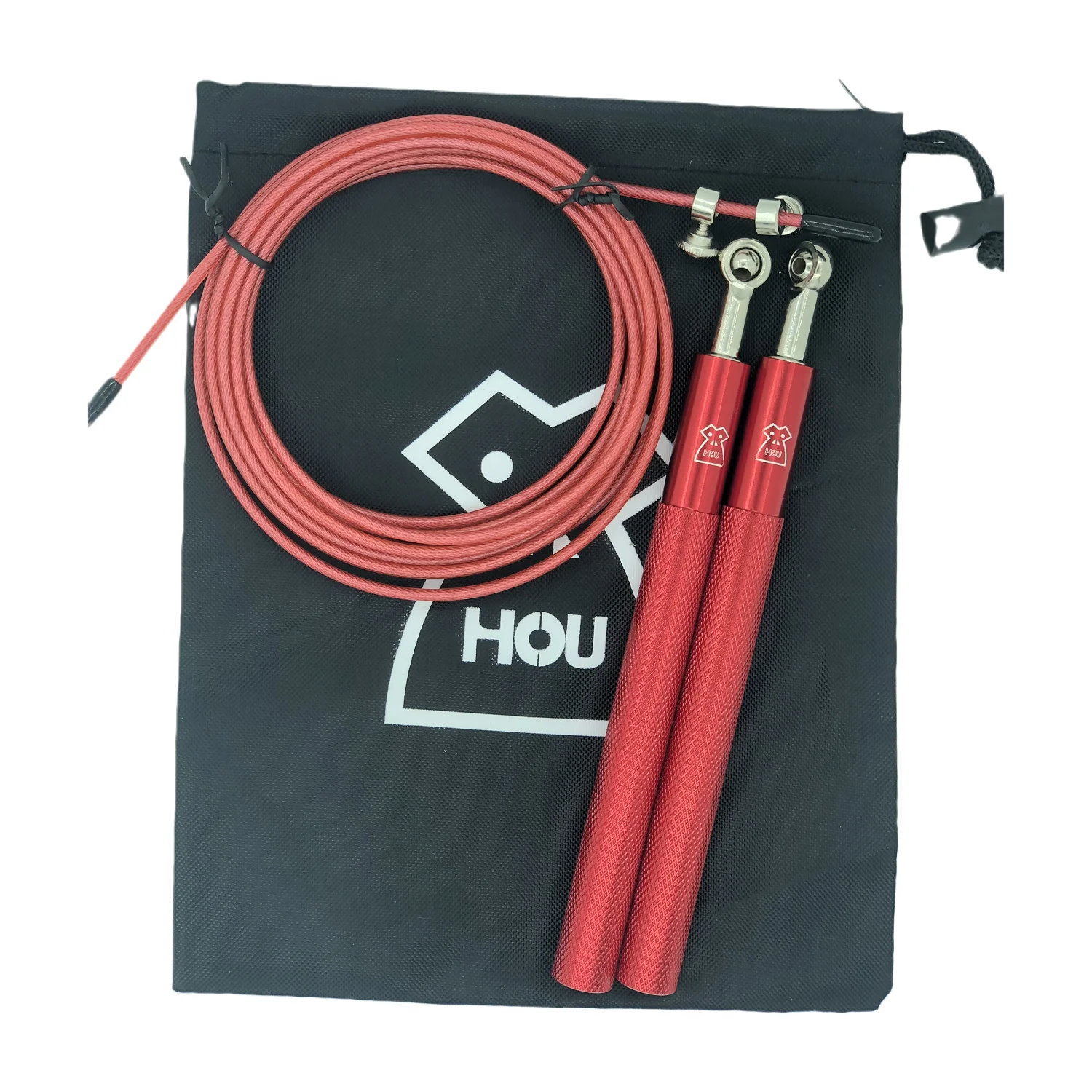 Skipping Ropes Light Bearing Steel Wire Crossfit Boxing MMA Training Anti-slip Adjustable For Jump Rope
