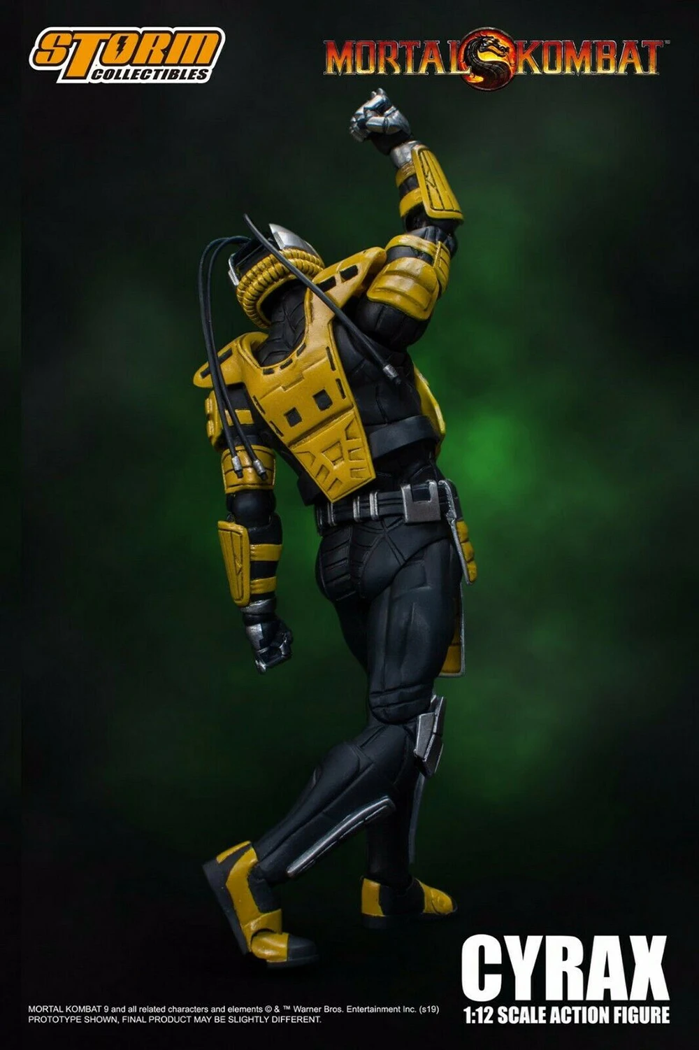 Набор фигурок для коллекции 15 см 1/12 CYRAX mortoвсего Kombat/DCMK002 Mortal Combat Scorpion 6 ''коллекция кукольных моделей