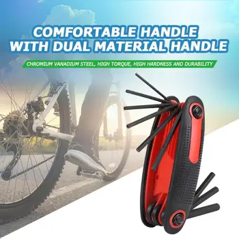 

Universal Anti-rust Hand-held Hexagon Torque Wrench Tool Key Spanner Allen Wrench Hex Key For Bike Repairing Tools Accessories