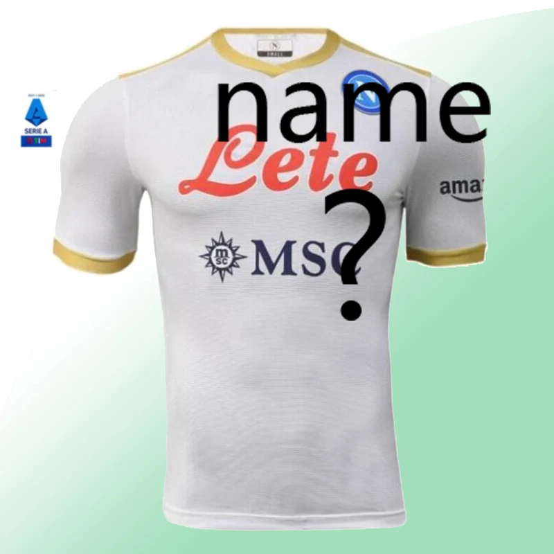 21 22 napoli Home And Away Soccer Jersey Naples KIDS aldult Maradona blu scura Limited Edition 2021/2022 designer short sleeve shirts Shirts