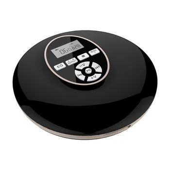 

Top Portable CD Player with Bluetooth Walkman Player with LCD Display Audio 3.5mm Jack for Gift(Black)