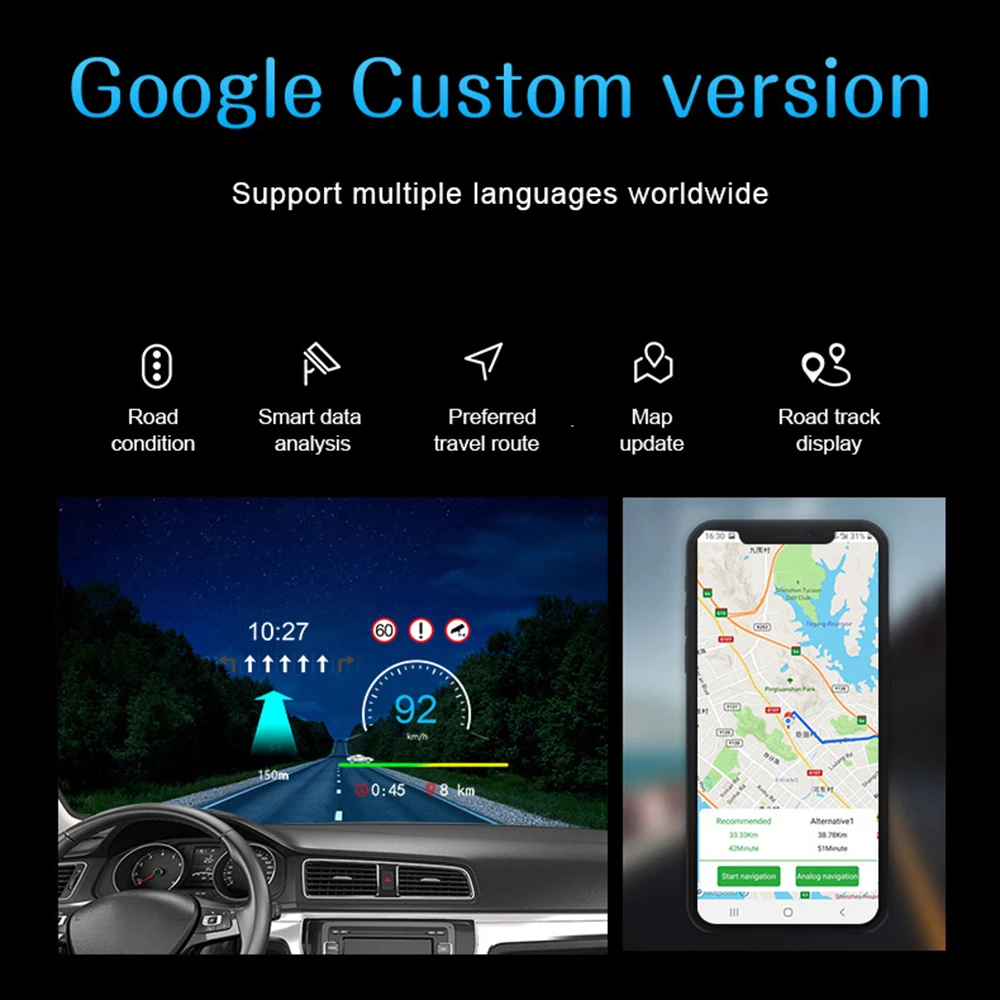 P19 OBD2 HUD ڵ  ÷ ĳ, GPS º ǻ  ӵ ׽Ʈ ŰƮ, ڵ ׼,  ǰ