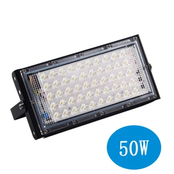 

5pcs LED Flood Light 50W led spotlight street IP65 Waterproof Outdoor Wall Reflector Lighting AC220V 240V Garden Spot lights