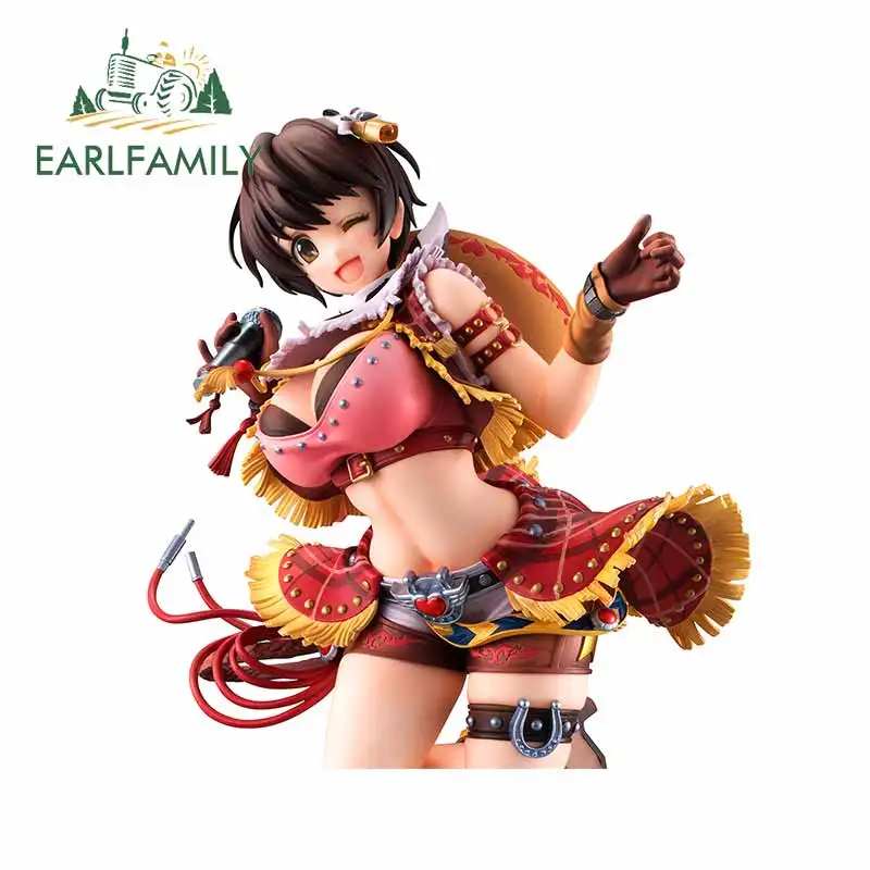 EARLFAMILY 13cm x 12cm For Cartoon Girl Funny Car Stickers Graffiti Decal Body for Laptop Occlusion Scratch JDM SUV RV | Автомобили и