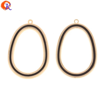 

Cordial Design 50Pcs 32*47MM Jewelry Accessories/Earring Connectors/Oval Shape/Zinc Alloy/DIY Making/Hand Made/Earring Findings