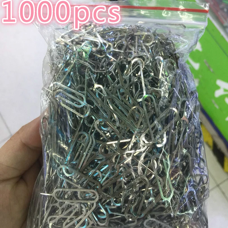Съемник лотка для сим-карты 1000 шт./лот IPhone 4 4s 5 5s 6 6s plus xs xr max IPad SamSung | Мобильные
