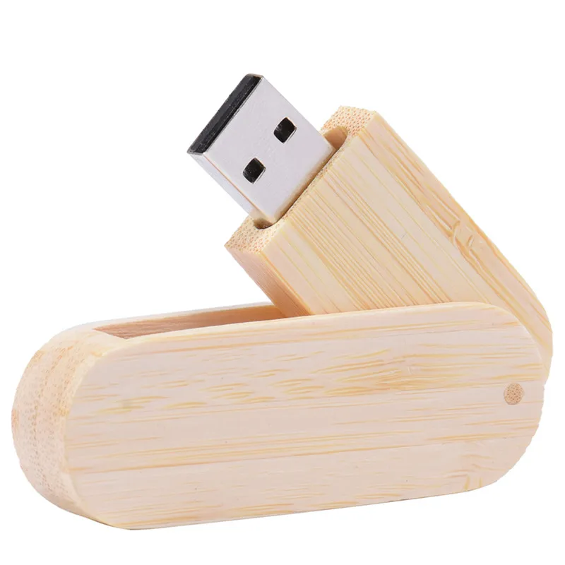 JASTER(более 10 шт. бесплатный логотип) деревянный abl деревянный брелок usb флэш-накопитель Флешка 8 ГБ 16 ГБ 32 ГБ подарок для фотосъемки - Цвет: Bamboo