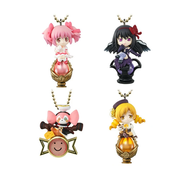 Экшн-фигурка из японского аниме Puella Magi Madoka Magica Q version Kaname Madoka/Akemi Homura/Tomoe Mami T30 6 см 4