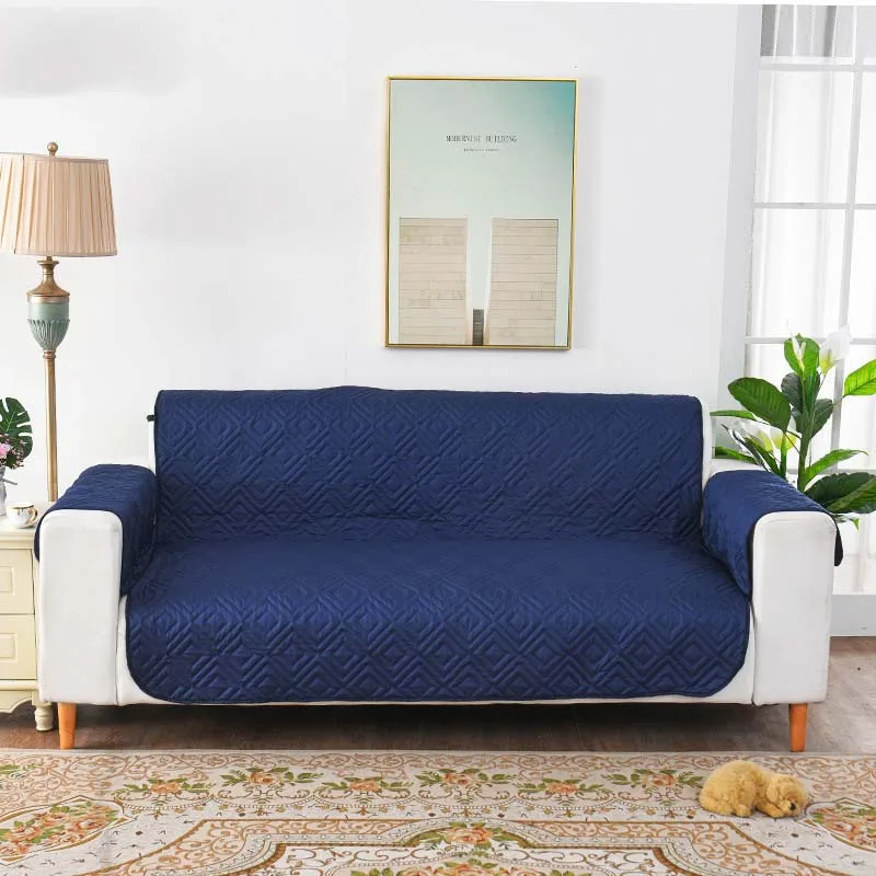 Водонепроницаемый диван Settee Slipcover Реверсивный мебельный защитный чехол коврик для домашнего животного кошки кресло шезлонг матрас для собак - Цвет: 21