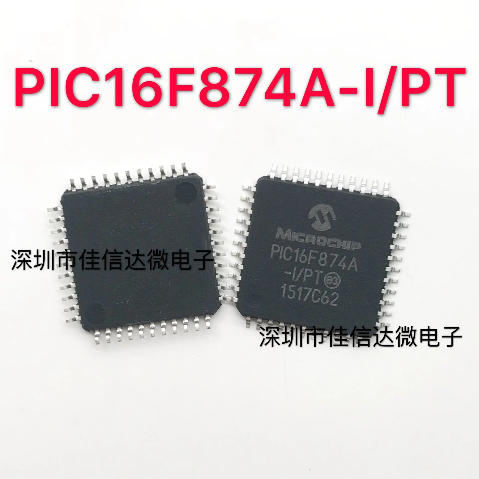 

5pcs/lot PIC16F874A-I/PT PIC16F874A QFP44