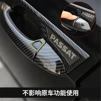 

Car Styling for 2019-2020 Volkswagen Passat B9 ABS Chrome Door handle Protective covering Cover Trim Door Handle Bowl