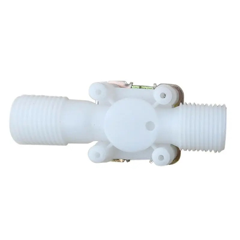 DC 12V 1/2 N/C пластик+ металл Электрический Соленоидный клапан Магнитный водяной воздушный закрытый