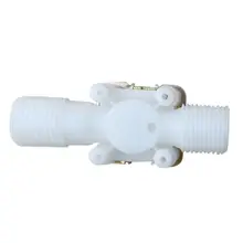 DC 12V 1/2 N/C пластик+ металл Электрический Соленоидный клапан Магнитный водяной воздушный закрытый