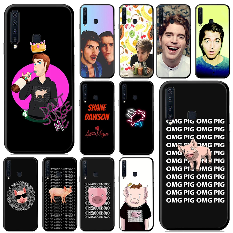 Shane Dawson Pig Oh My God Soft Silicone Case for Samsung Galaxy A50 A50s A40 A40s A30 A30s A20 A20s A10 A10s A70 A60 |
