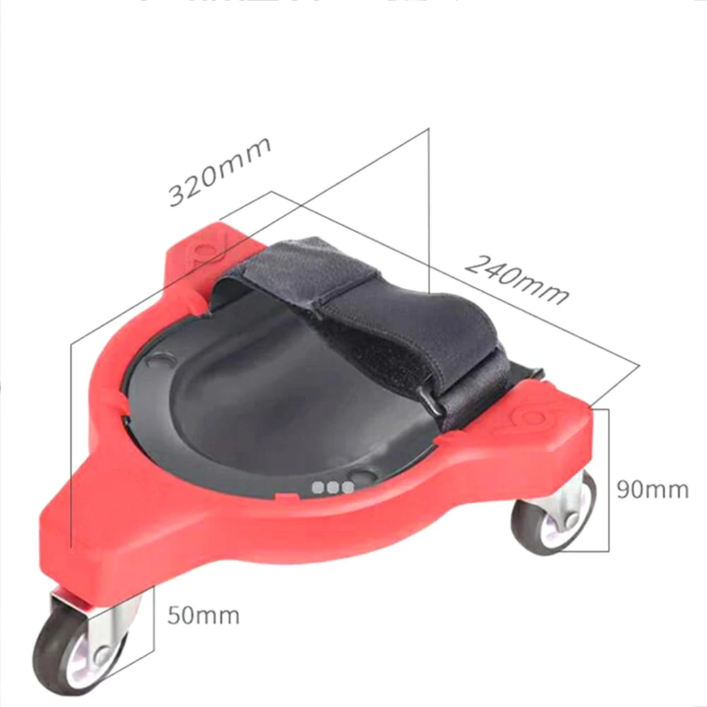 

Knee Pads Rolling Wheels Mobile Flexible Gliding Protection for Work Construction Job Site GV99