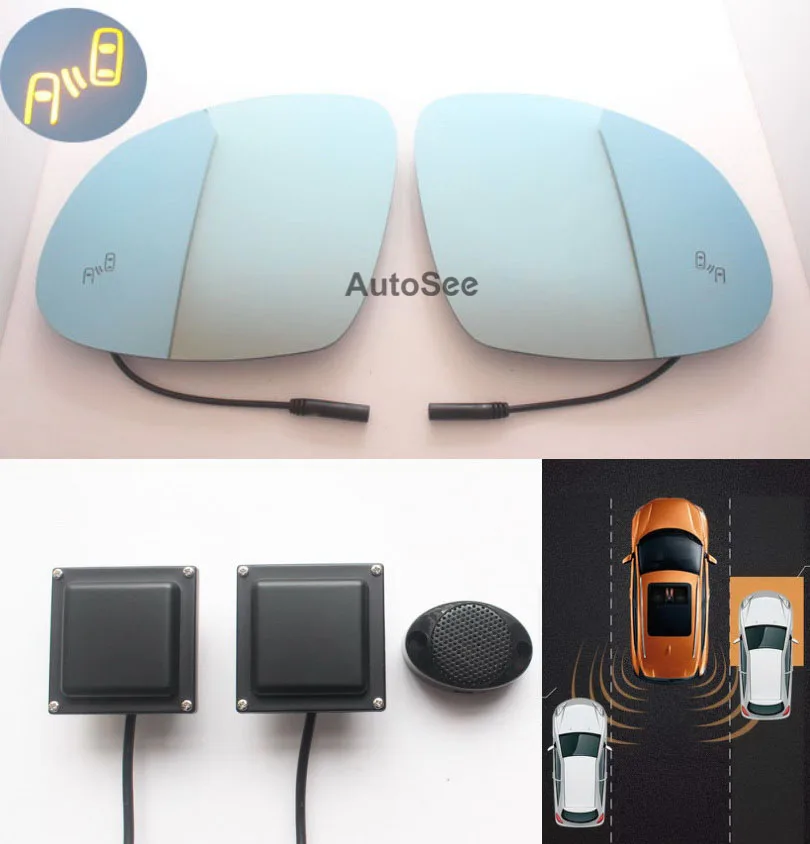 2016 для VW Tiguan Sharan car BSD BLIS мониторинг слепых зон 24 ГГц радар микроволновый датчик