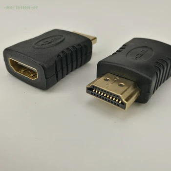 

High Quality Gold Plated HDMI Male to Mini HDMI Female Full HDMI Adapter Converter for HDTV 300pcs/lot
