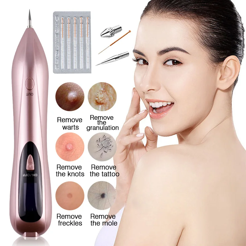 Лазерное средство для удаления темных точек/родинок на лице/инструмент