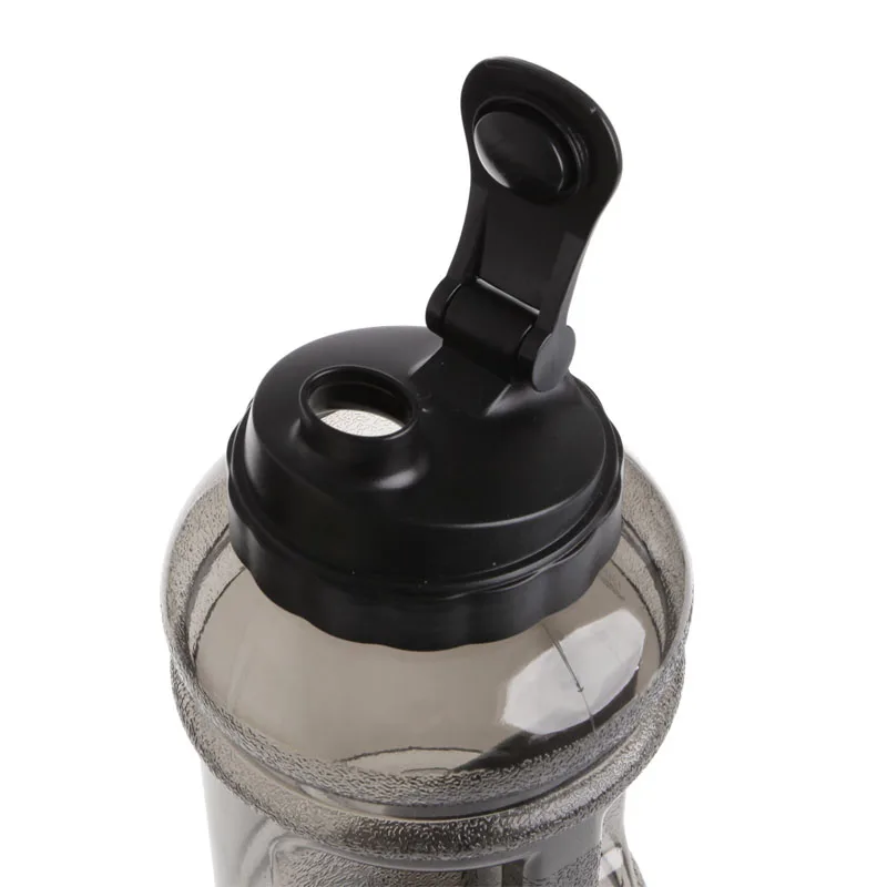 2.2L большой BPA спортивный тренажерный зал Обучение напиток бутылка для воды крышка чайник Тренировки A6HC
