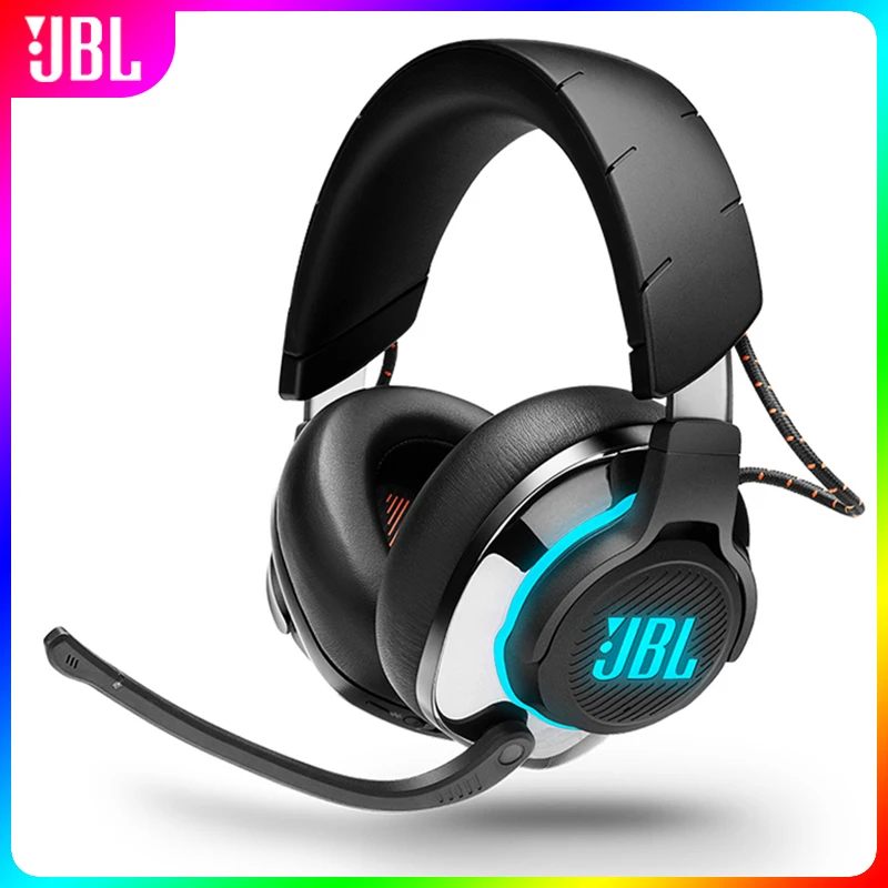 JBL Quantum 800 Wireless Over ear Gaming Headset with Active Noise Cancelling for PlayStation Nintendo Switch iPhone Mac VR