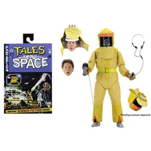 Neca de volta para o futuro marty mcfly biff tannen final figura de figurinhas ação colecionáveis modelo brinquedo