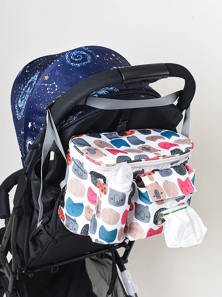 Best Deal Outdoor Large Capacity Hanging Baby Stroller Organizer Bag