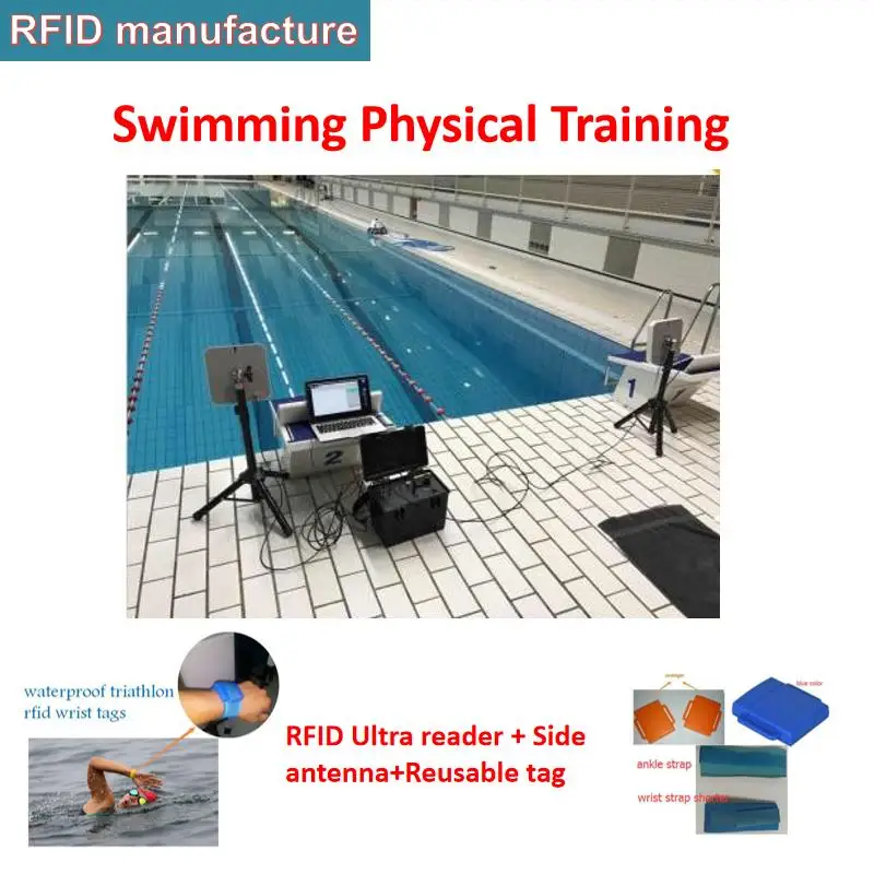 100 шт./лот chip timing races long range 1-6 м пассивный ПВХ водонепроницаемый uhf rfid браслет с