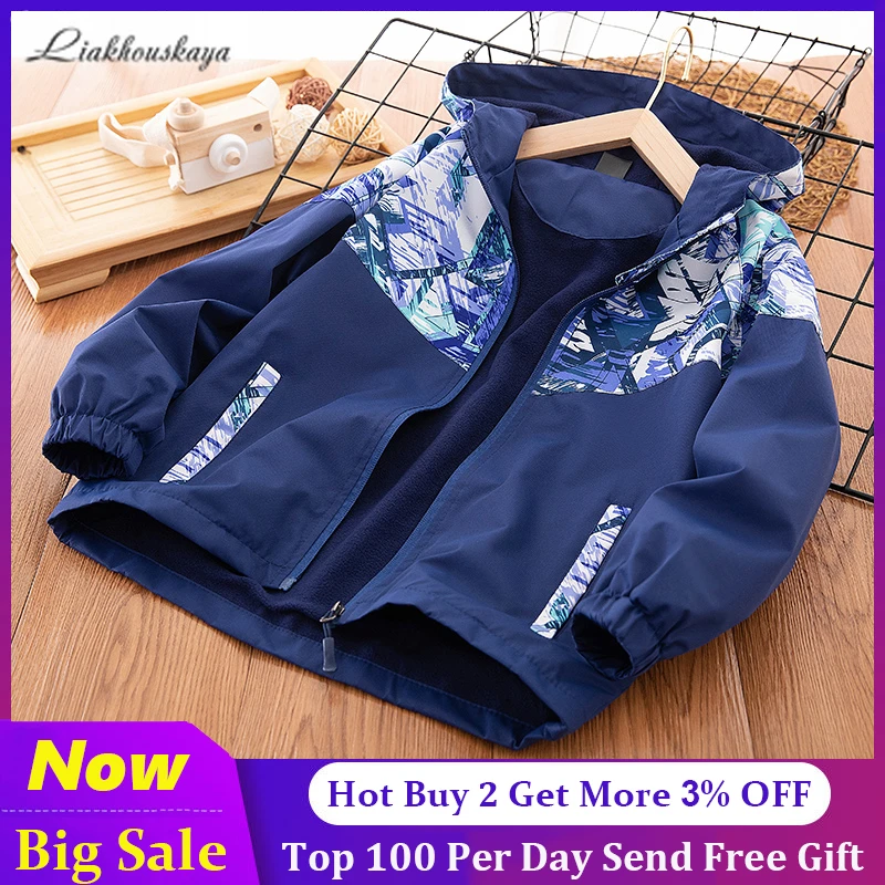 Chaqueta de marca para niños niñas, cortavientos con cremallera, abrigo impermeable, otoño|Chaquetas y abrigos| AliExpress