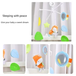 Hochets mobiles pour bébé, jouets avec musique, support de berceau carrousel, Mobile au lit, cloche de lit, jouets faits à la main pour nouveau nés 
