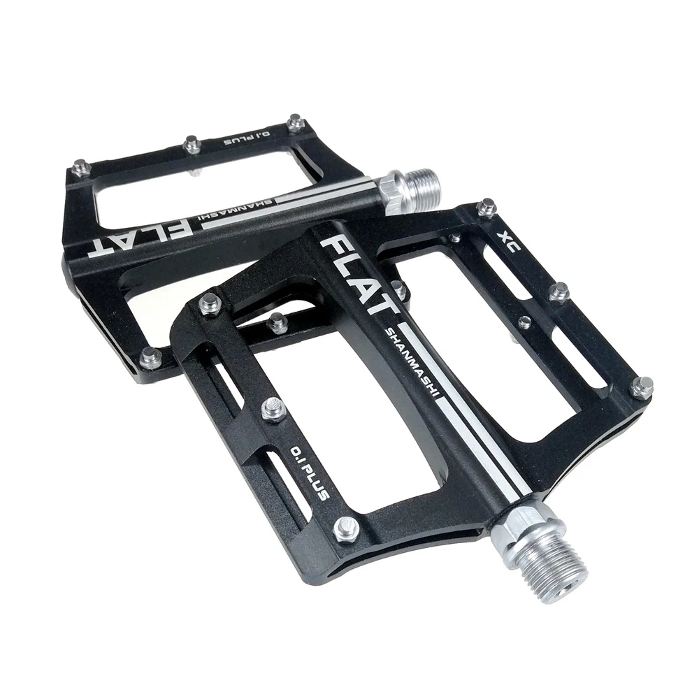 

Flat Ultra Light Mountain Bike Pedal Mountain Bike Wide and Comfortable Aluminum Alloy Non-slip Bicycle Pedal Bicycle Parts