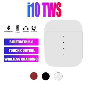 

2020 new original i10 Tws wireless bluetooth 5.0 headset charging box for iPhone Huawei Xiaomi
