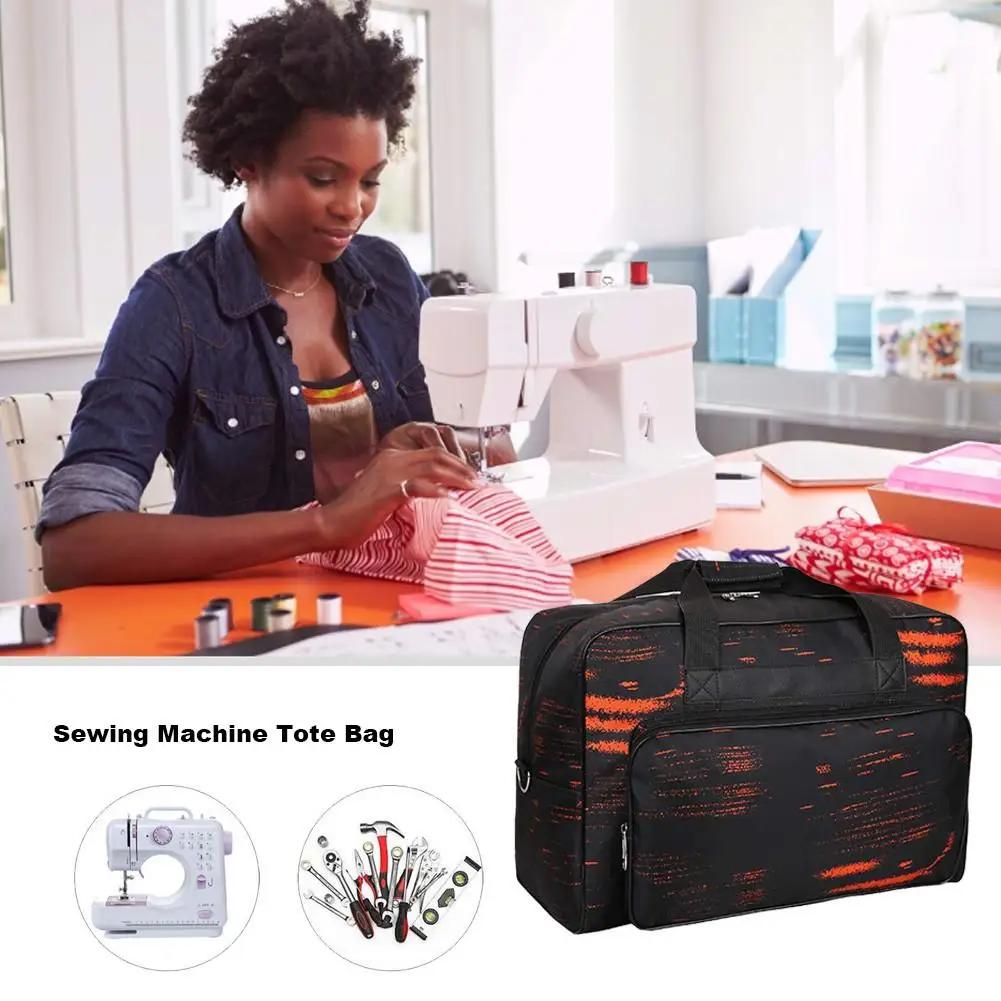  Portable Sewing Machine Bag Large-capacity Travel Storage Tote Tools Kit Pouch For Sewing Machine S