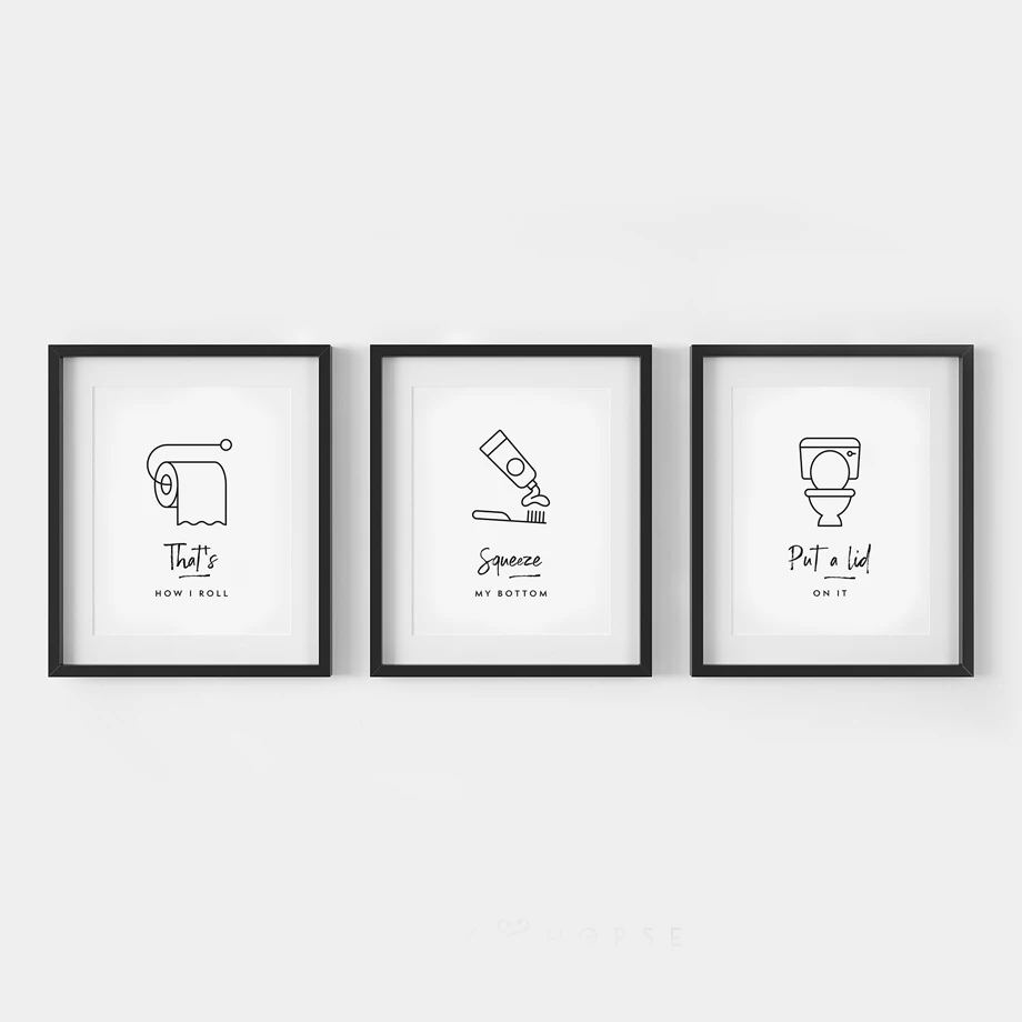 Toilet-Paper-Brush-Teeth-Toilet-Wall-Art-Canvas-Painting-Nordic-Posters-And-Prints-Wall-Pictures-For (1)