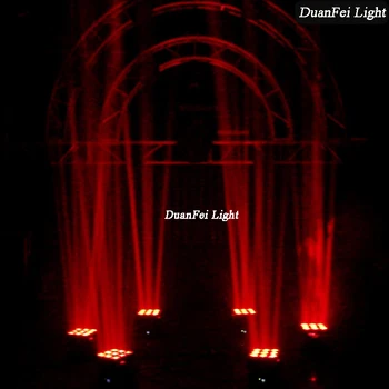 

6 pieces led beam moving head 9x10w 4in1 rgbw mini led matrix lyre rgbw bar led beam dj moving head