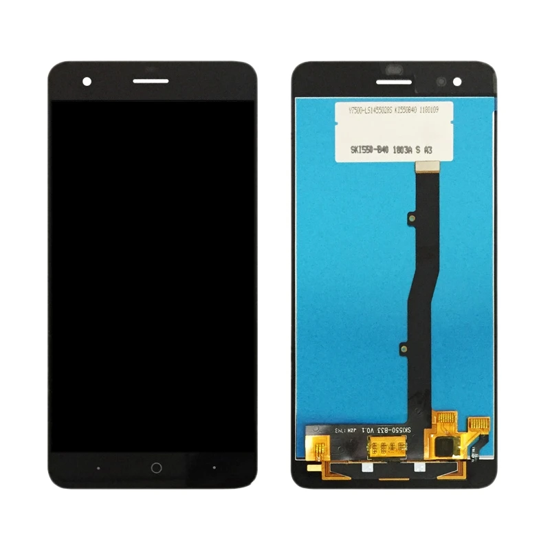 ЖК экран и дигитайзер в сборе для ZTE Blade A6 Max A0605 (черный)|Экраны мобильных