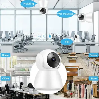 

camaras de seguridad 720P WiFi IP Babycam 2-Way Intercom Baby Care Monitor Home PTZ Camera 110-240V security camera NEW