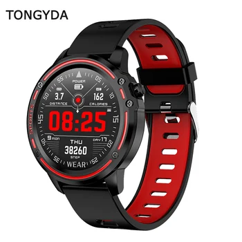 

Round Screen L8 Smart Watch Men Watch IP68 Waterproof SmartWatch ECG+PPG Blood Pressure Heart Rate Sports PK L5 L7 L9 Smartwatch